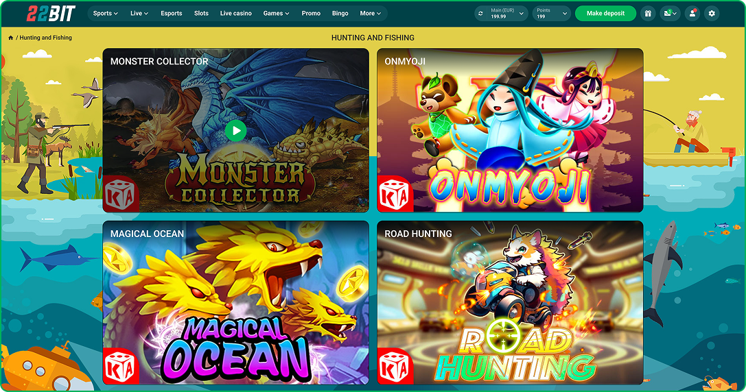 22Bit Casino-kolikkopelit 22Bit Casino-kolikkopelit